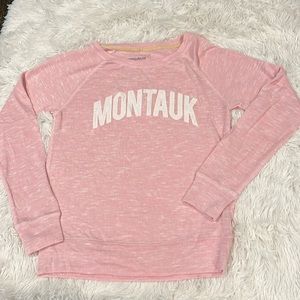 Pink Montauk long sleeve top - Lightweight - Size M